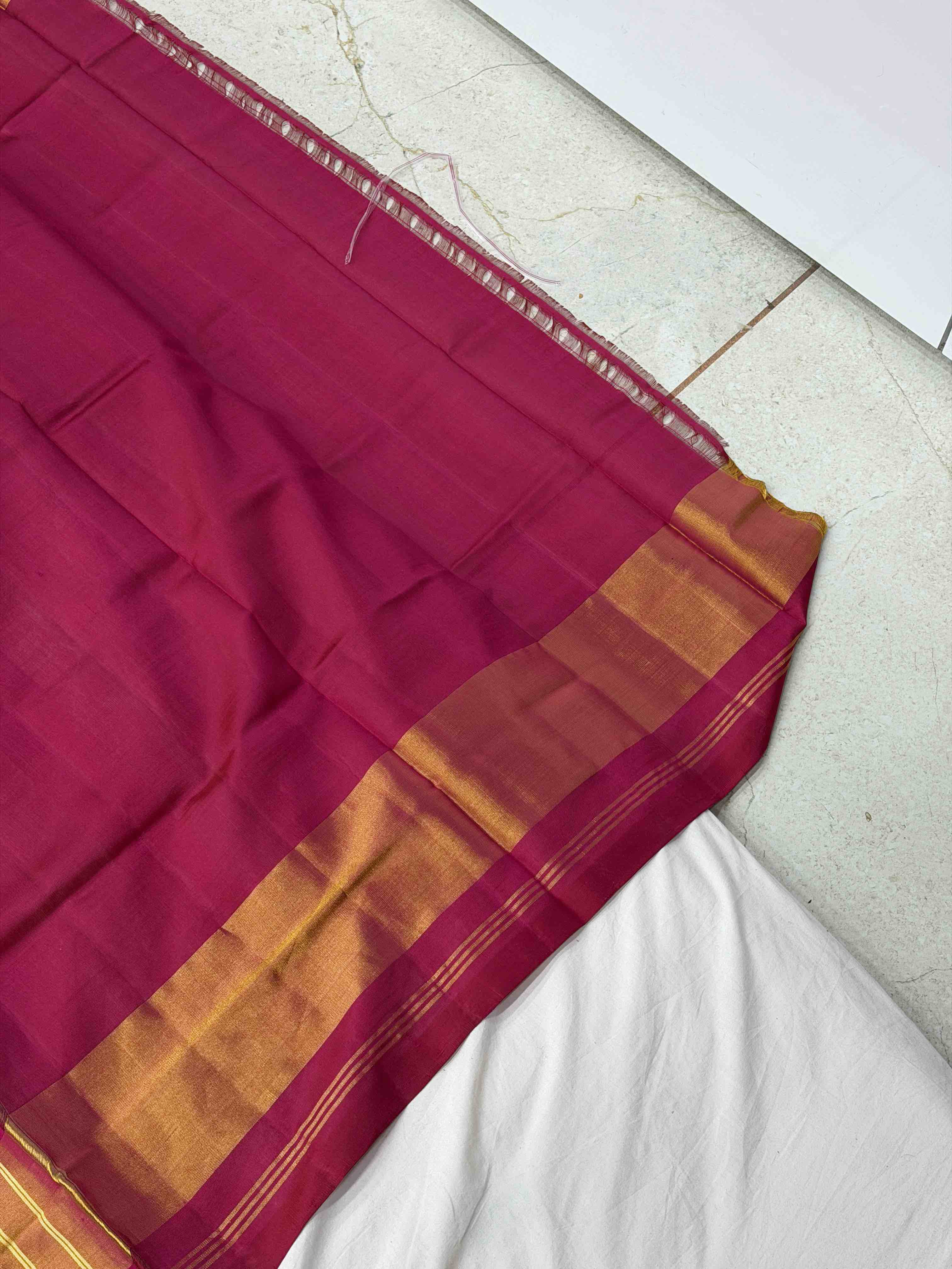 Pink Navaratan Tissue border Rajkot Patola Saree