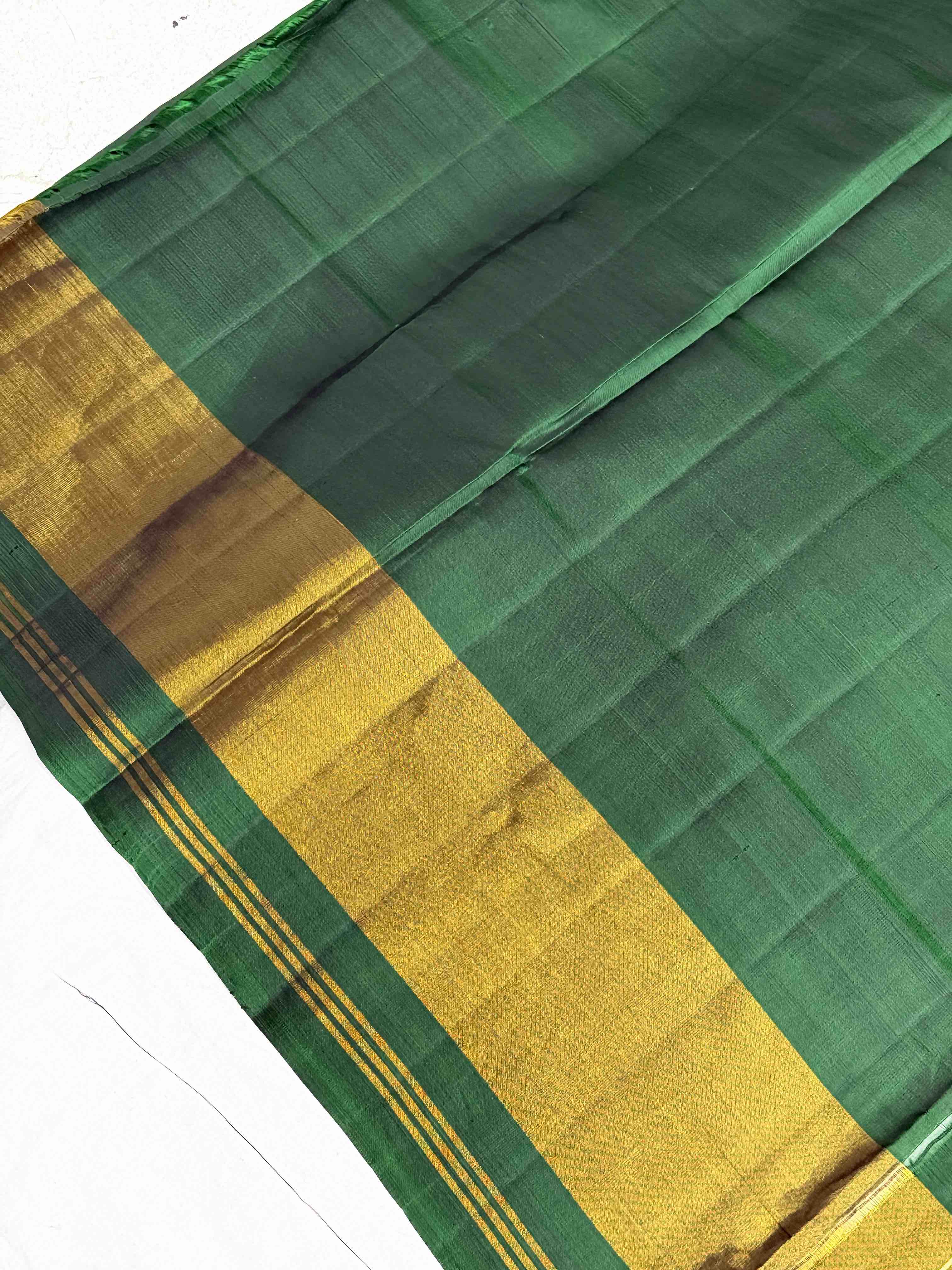 Green chandabhat Tissue border rajkot Patola