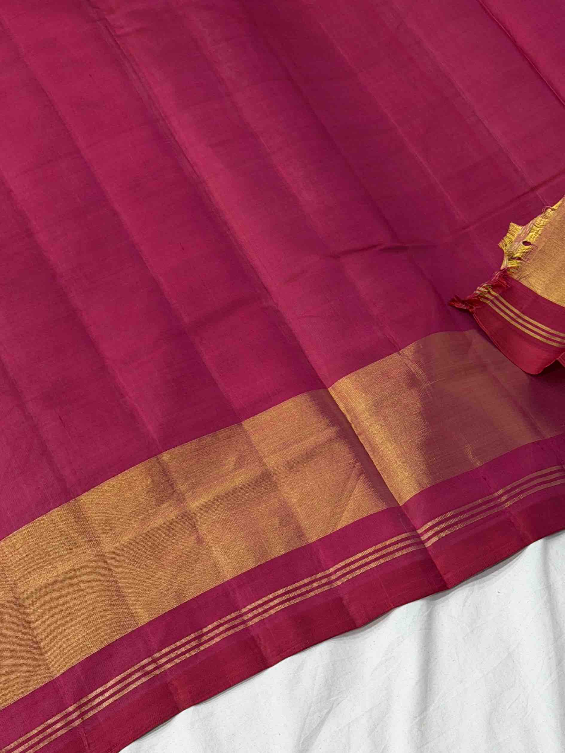 Pink Manekchawk tissue border rajkot patola saree