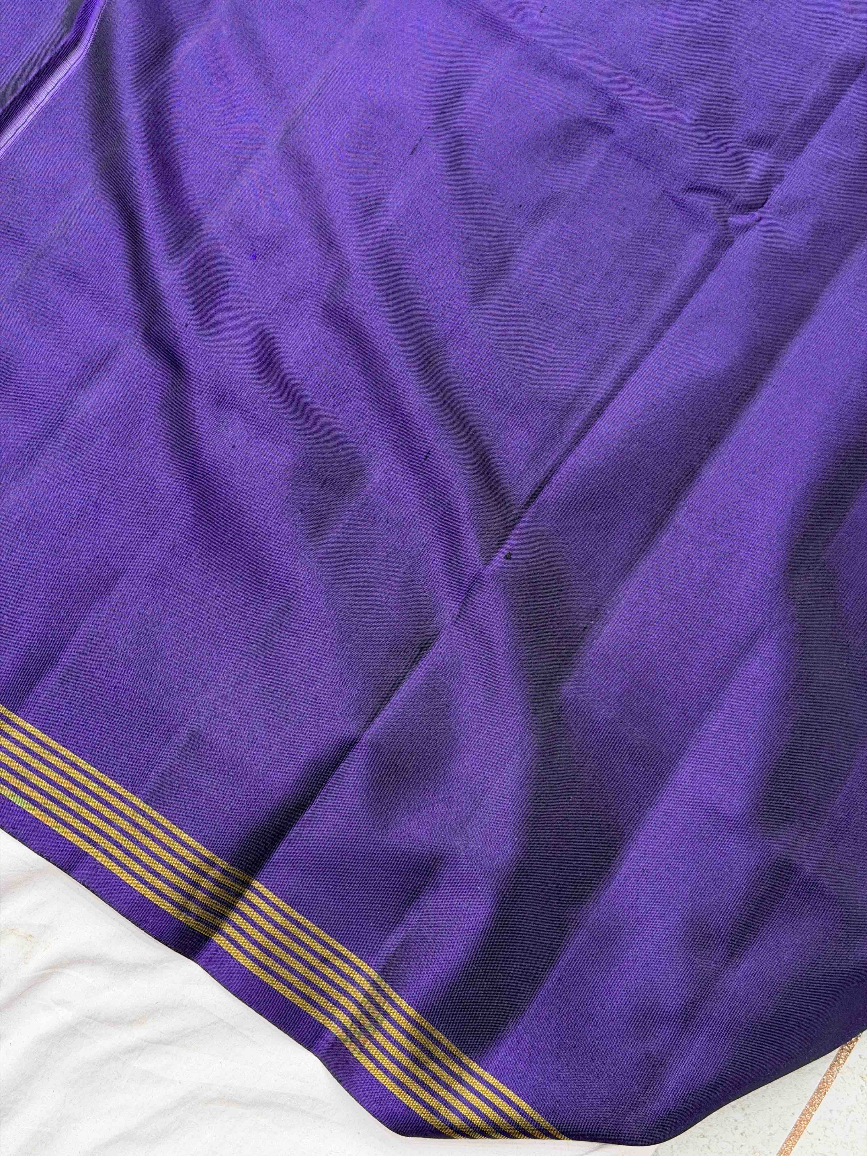 Purple pink panchanda Single Ikat Patan Patola