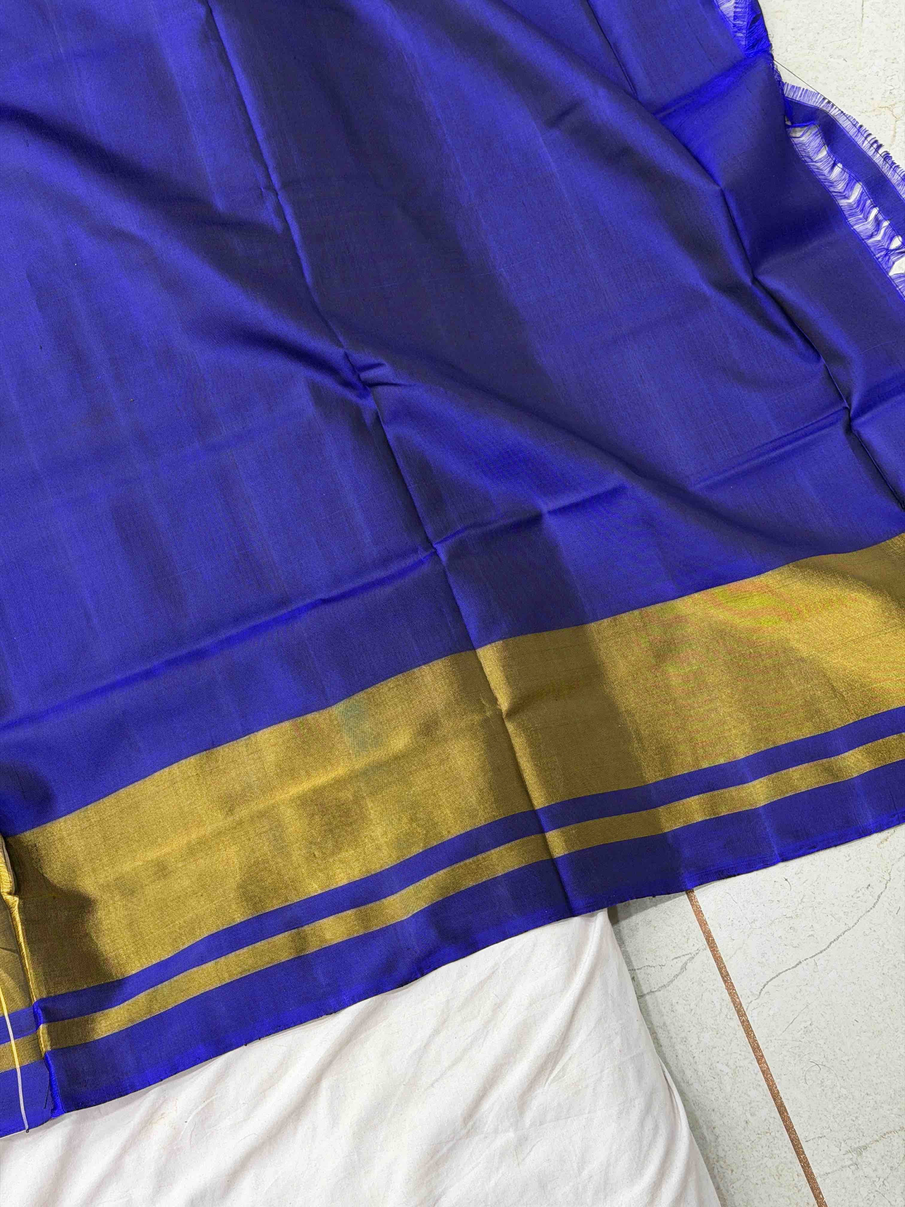 Blue meena manekchawk rajkot Patola Saree