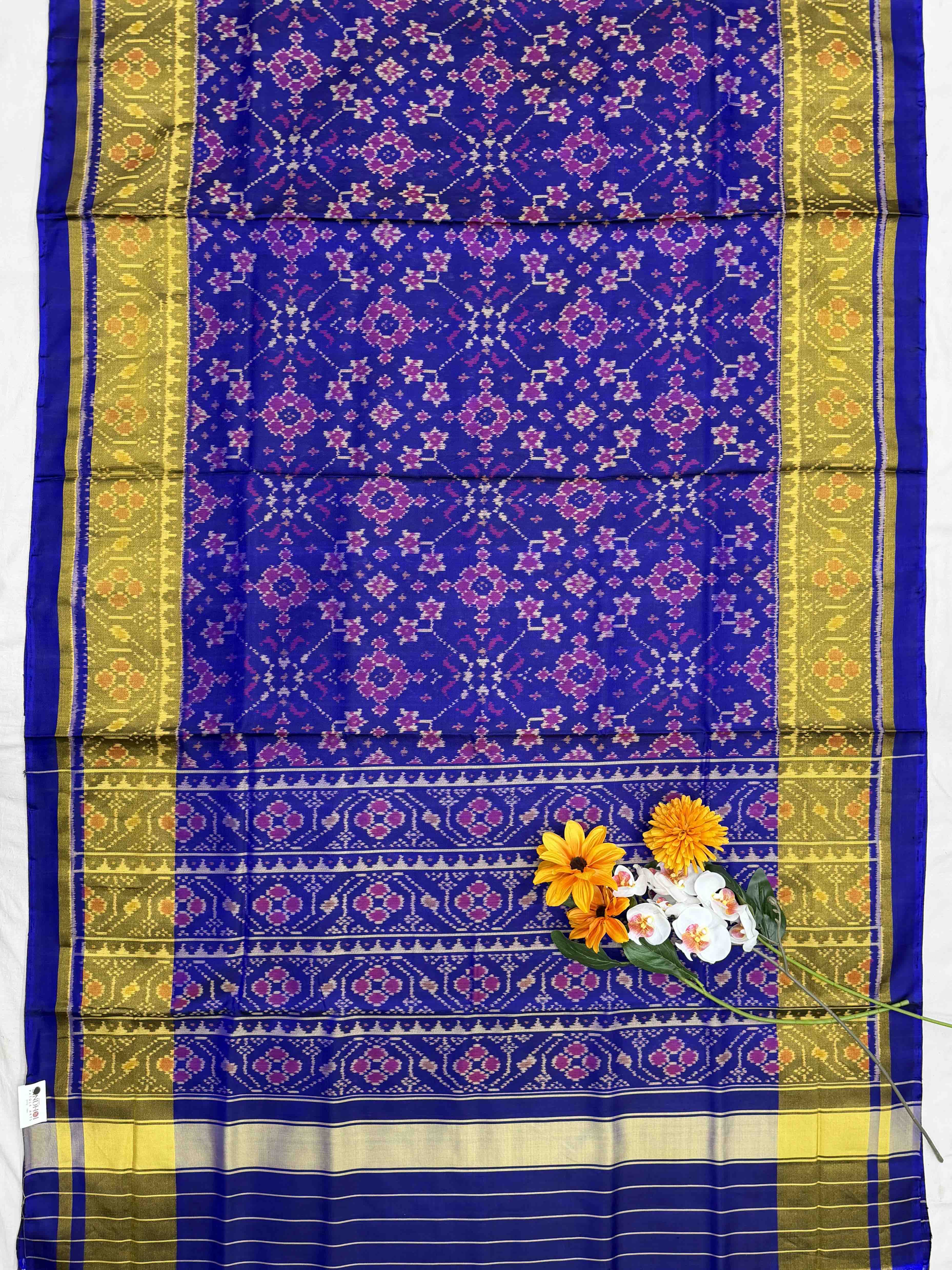 Tissue Border Navaratn Rajkot patola Saree