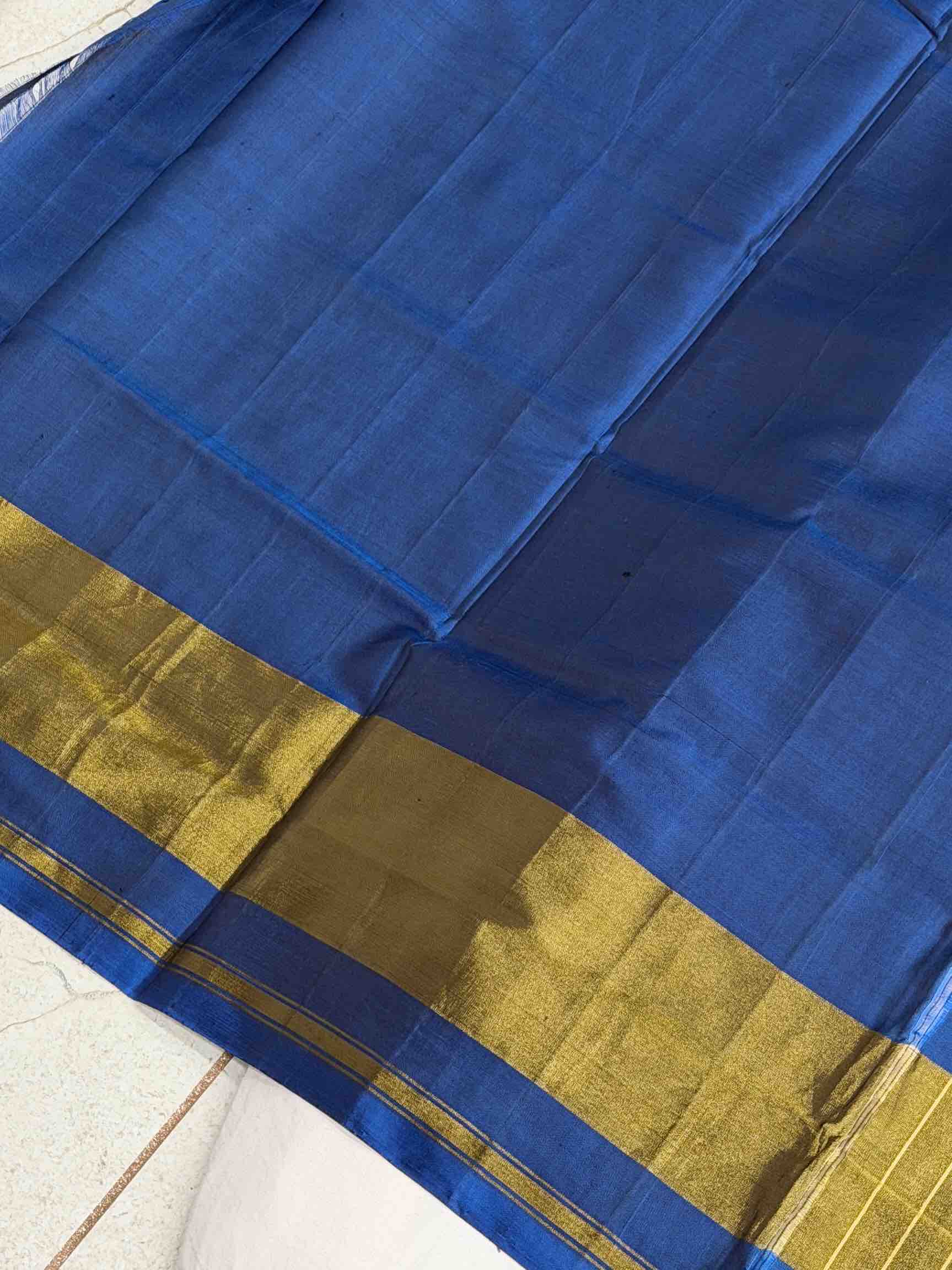 Teal blue Manekchawk Rajkot Patola Saree