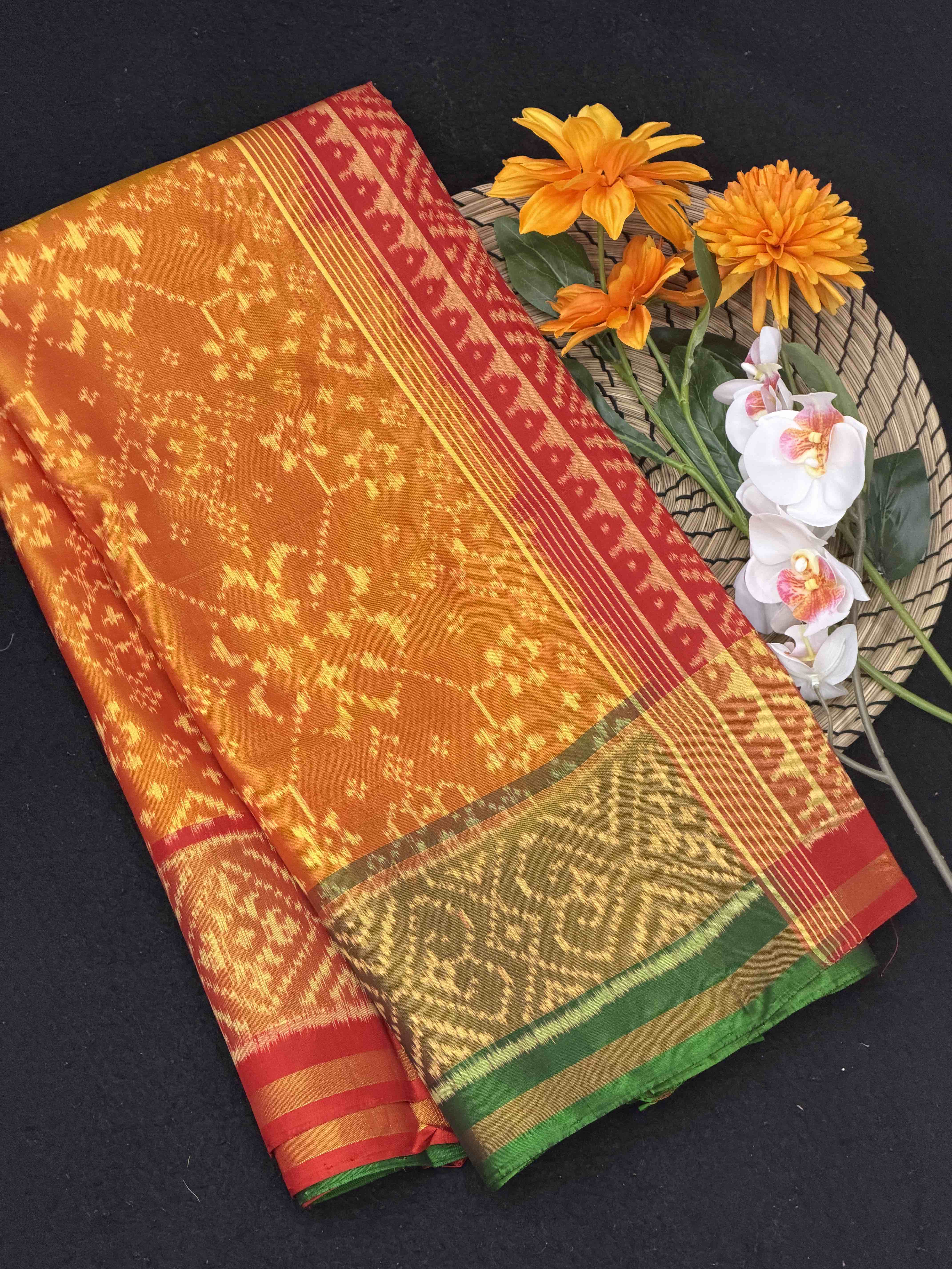 Ganga Jamuna Rajkot Patola Saree