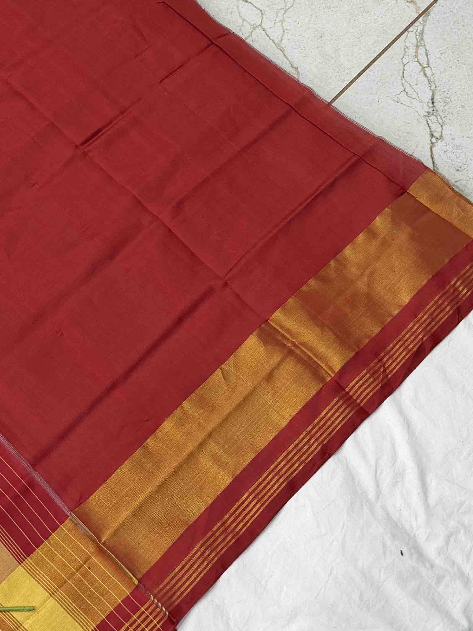 Red Navaratan Rajkot Patola Saree
