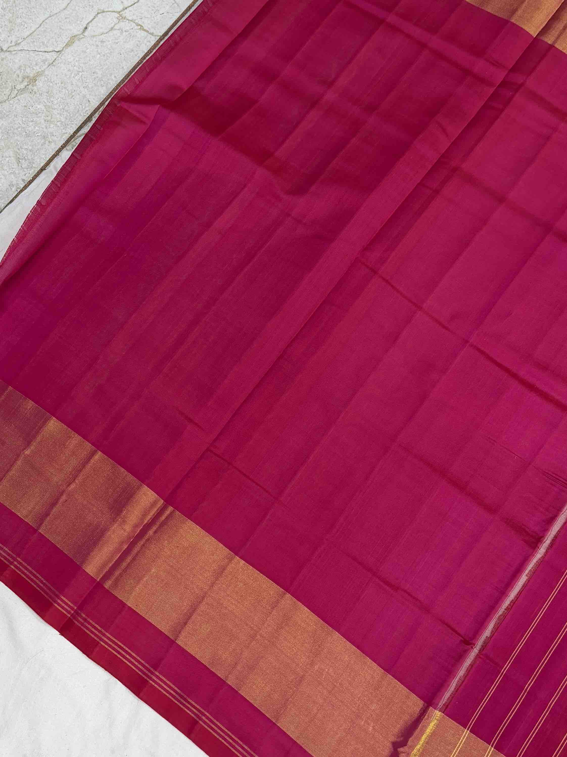 Rani Pink Traditional Rajkot Patola Saree
