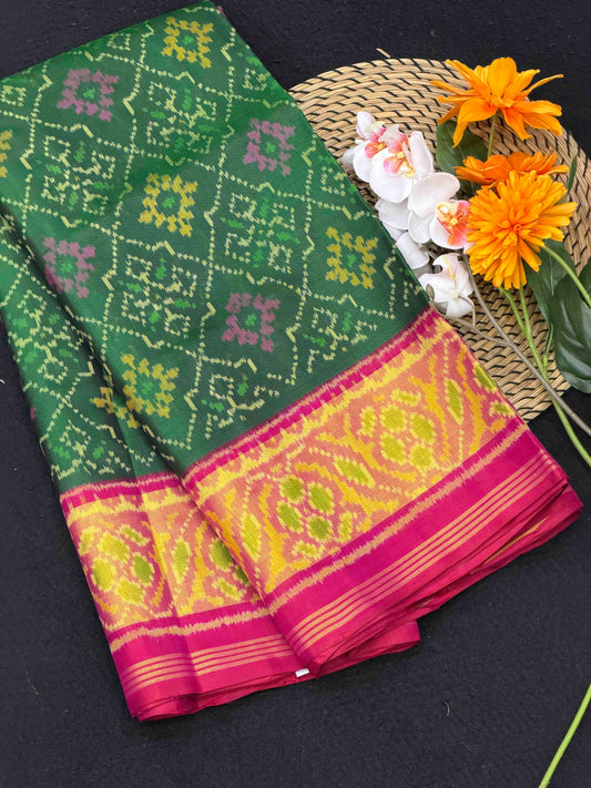 Pink & Green Chandabhat