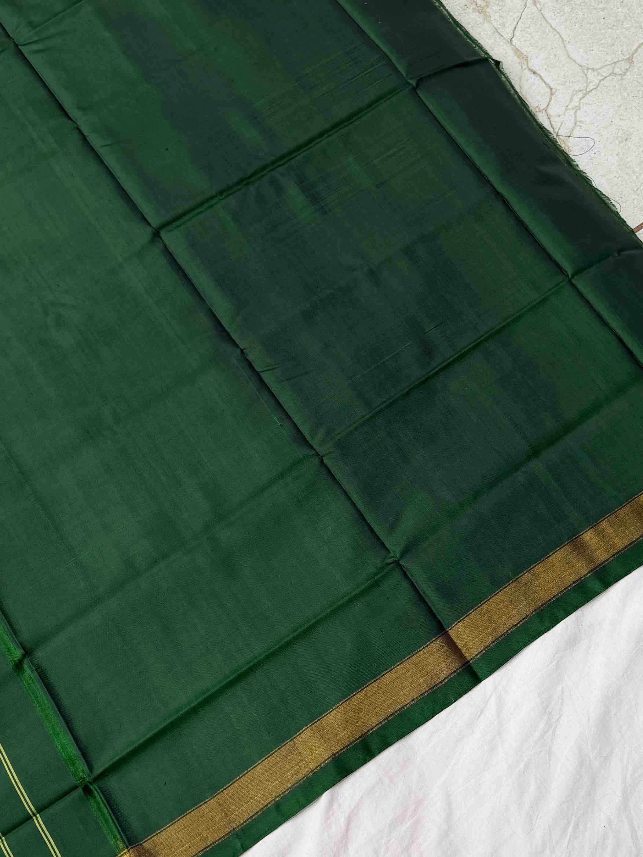 Bandhani Design Green shade Rajkot Patola Saree