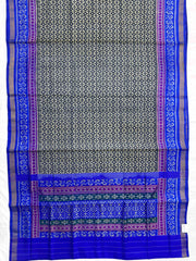 Blue & Grey Designer Patola Saree