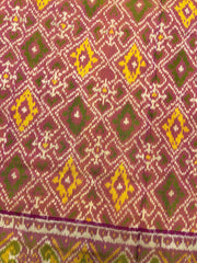 Pink & Peach Panchanda Patola Saree