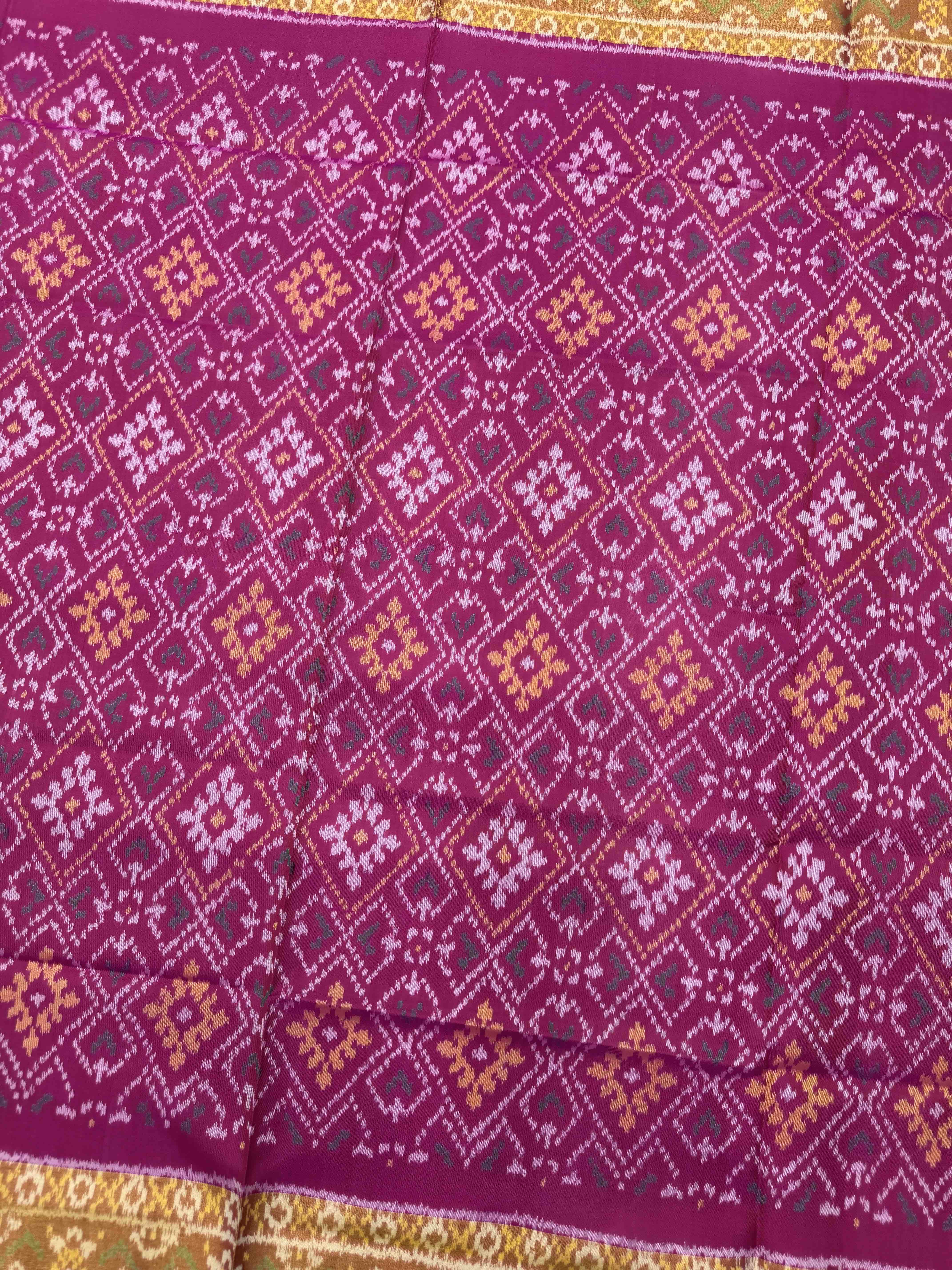 Pink Panchanda Patola Dupatta