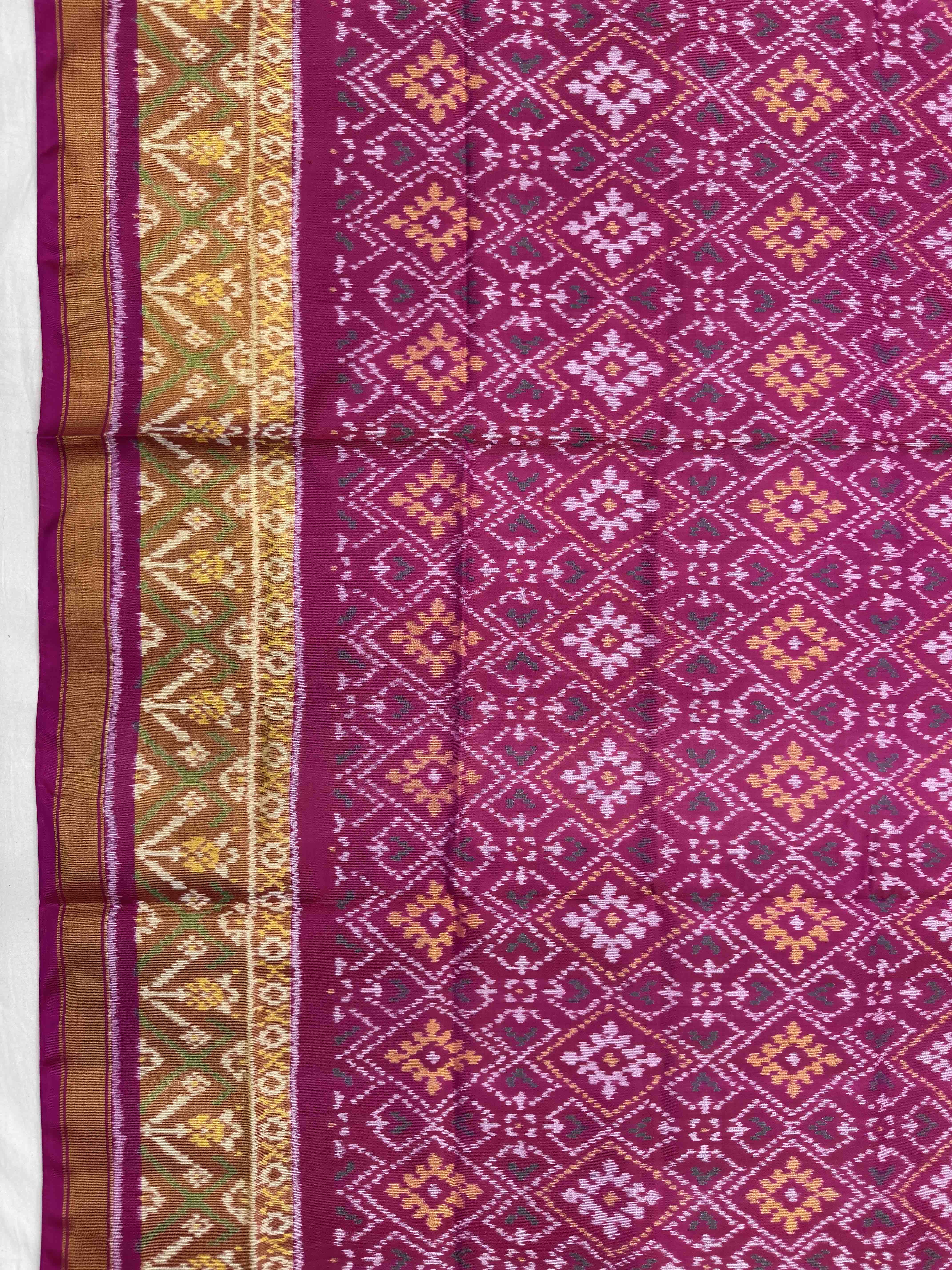 Pink Panchanda Patola Dupatta