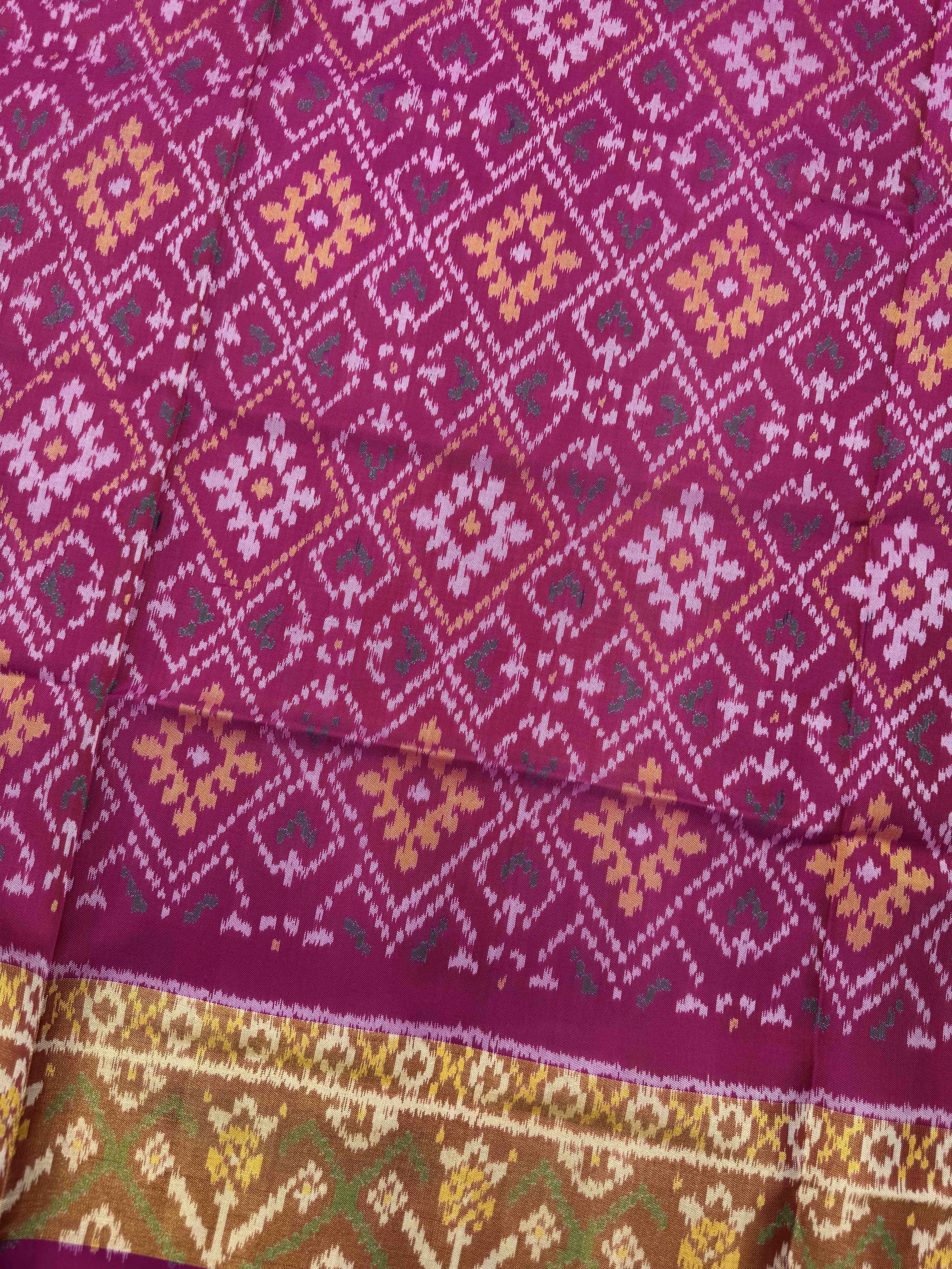 Pink Panchanda Patola Dupatta