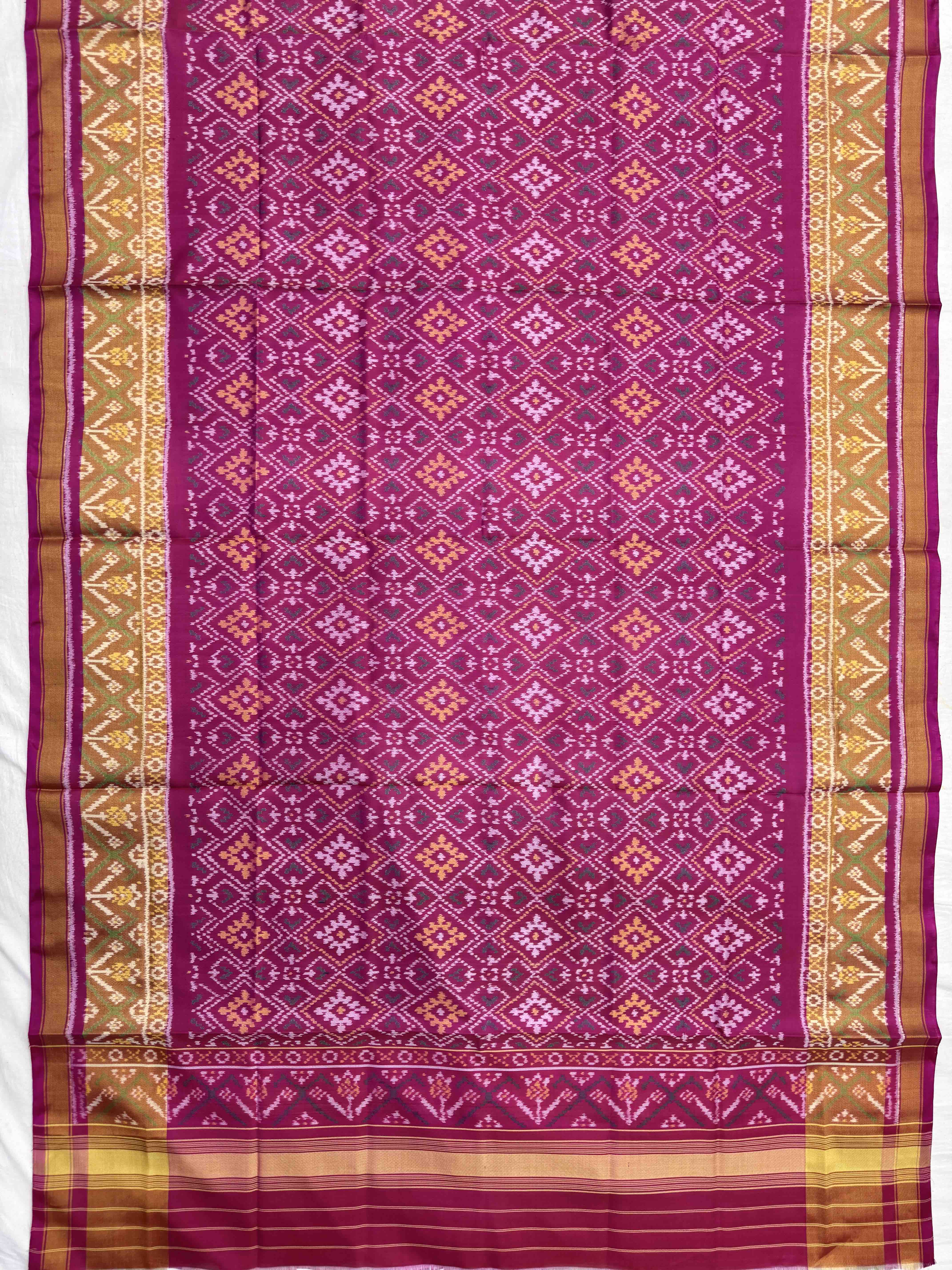 Pink Panchanda Patola Dupatta