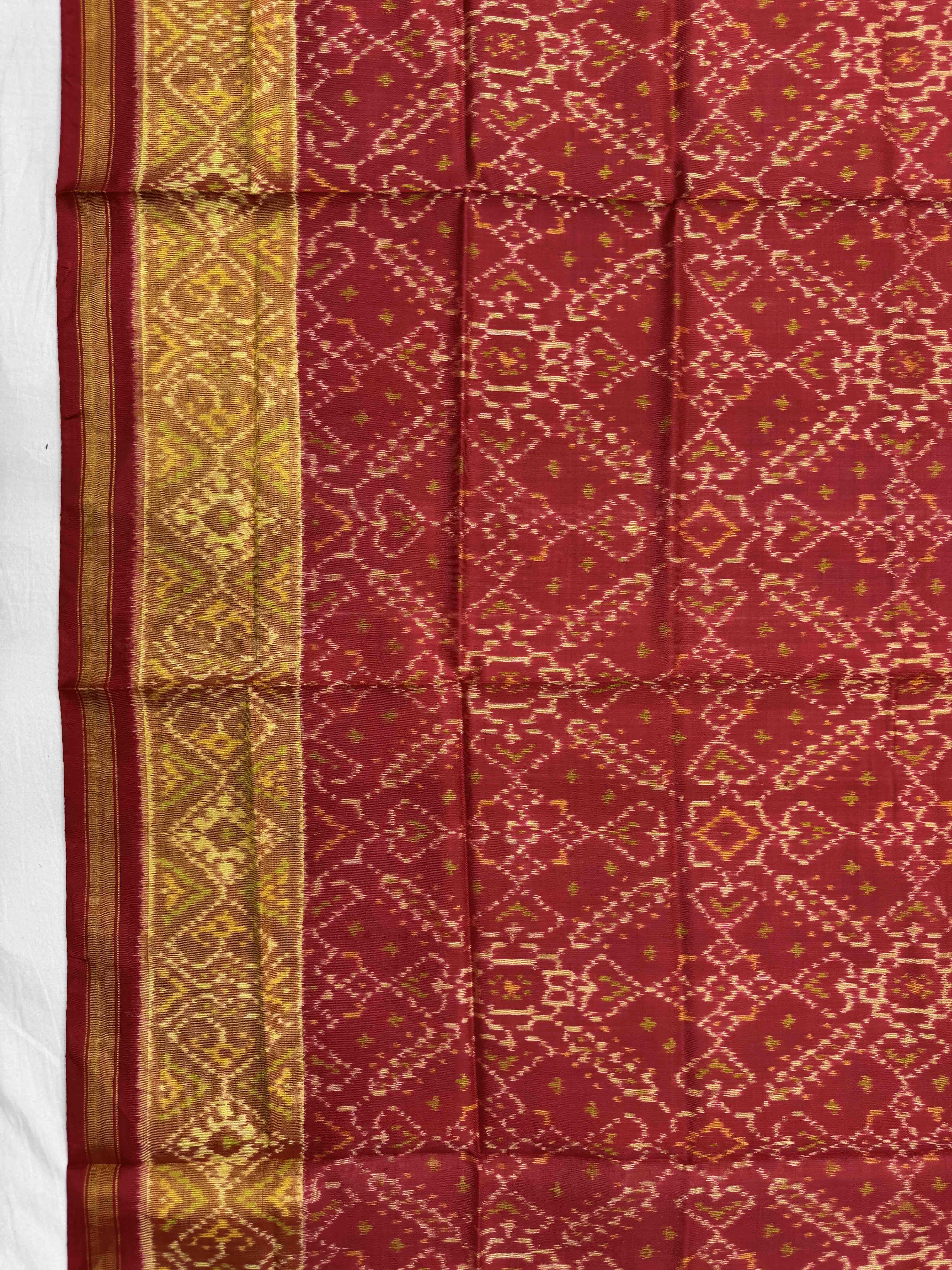 Red & Manekchowk Patola Dupatta