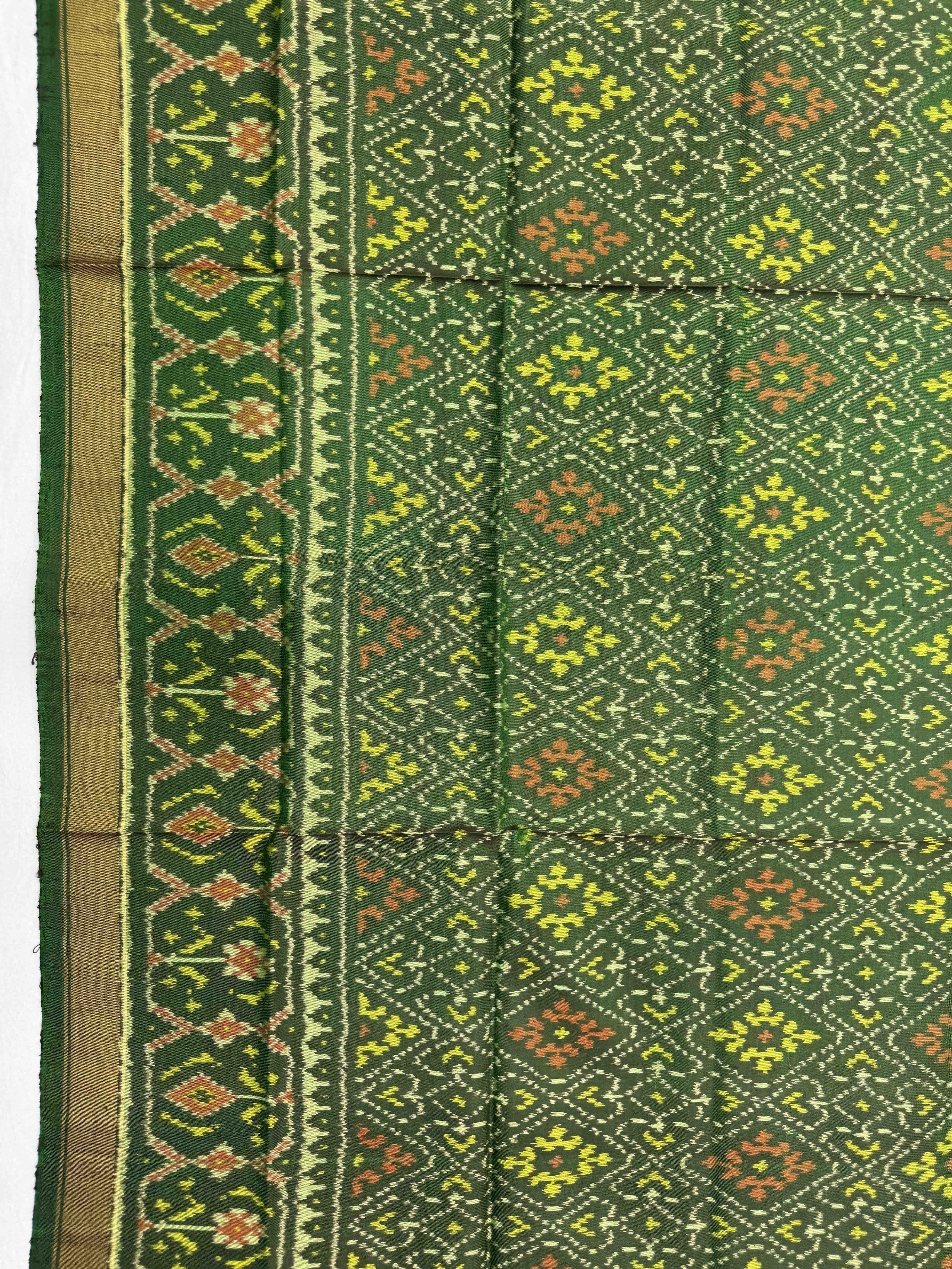 Green Panchanda Patola Dupatta