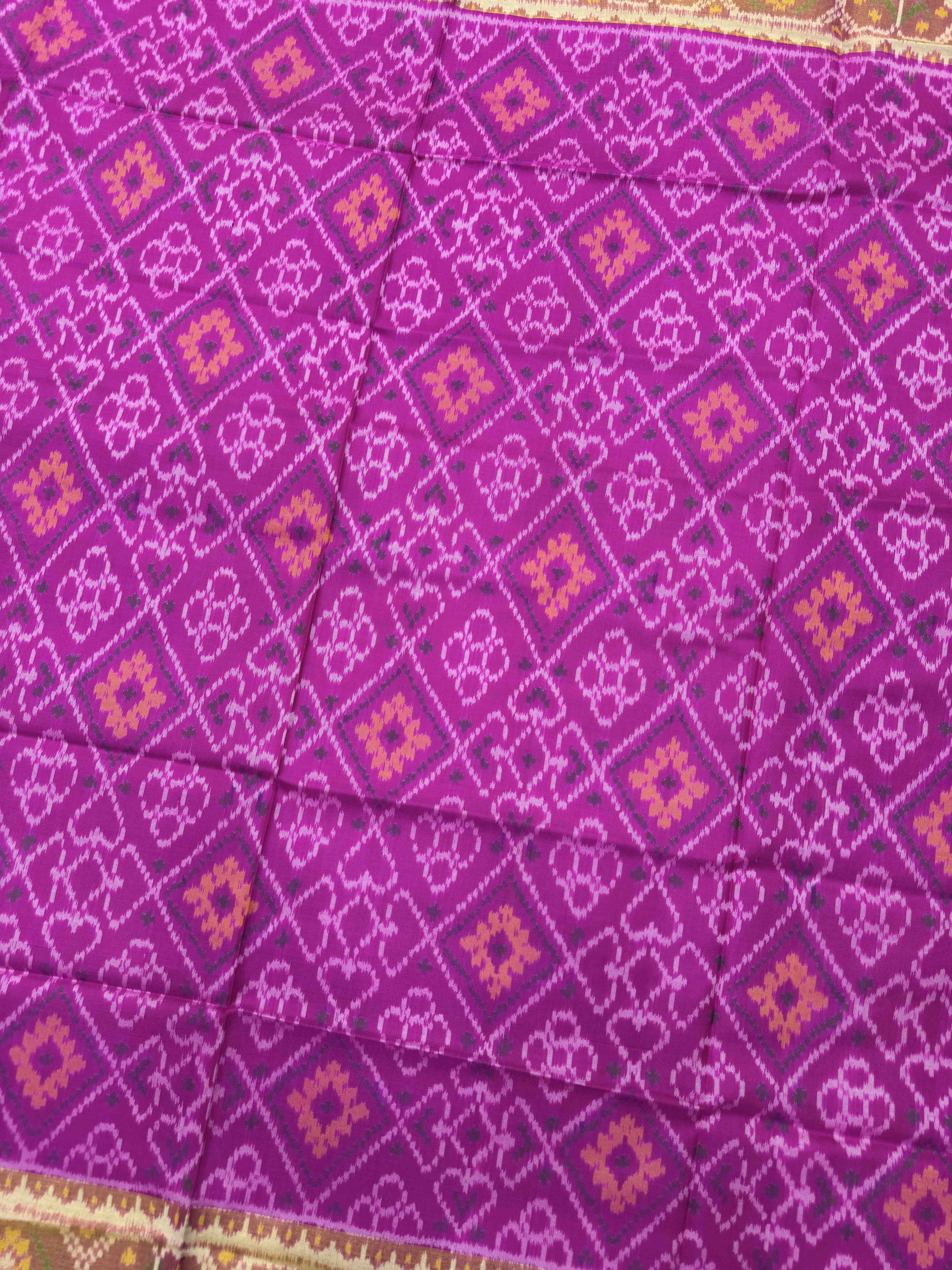 Pink Panchanda Patola Dupatta