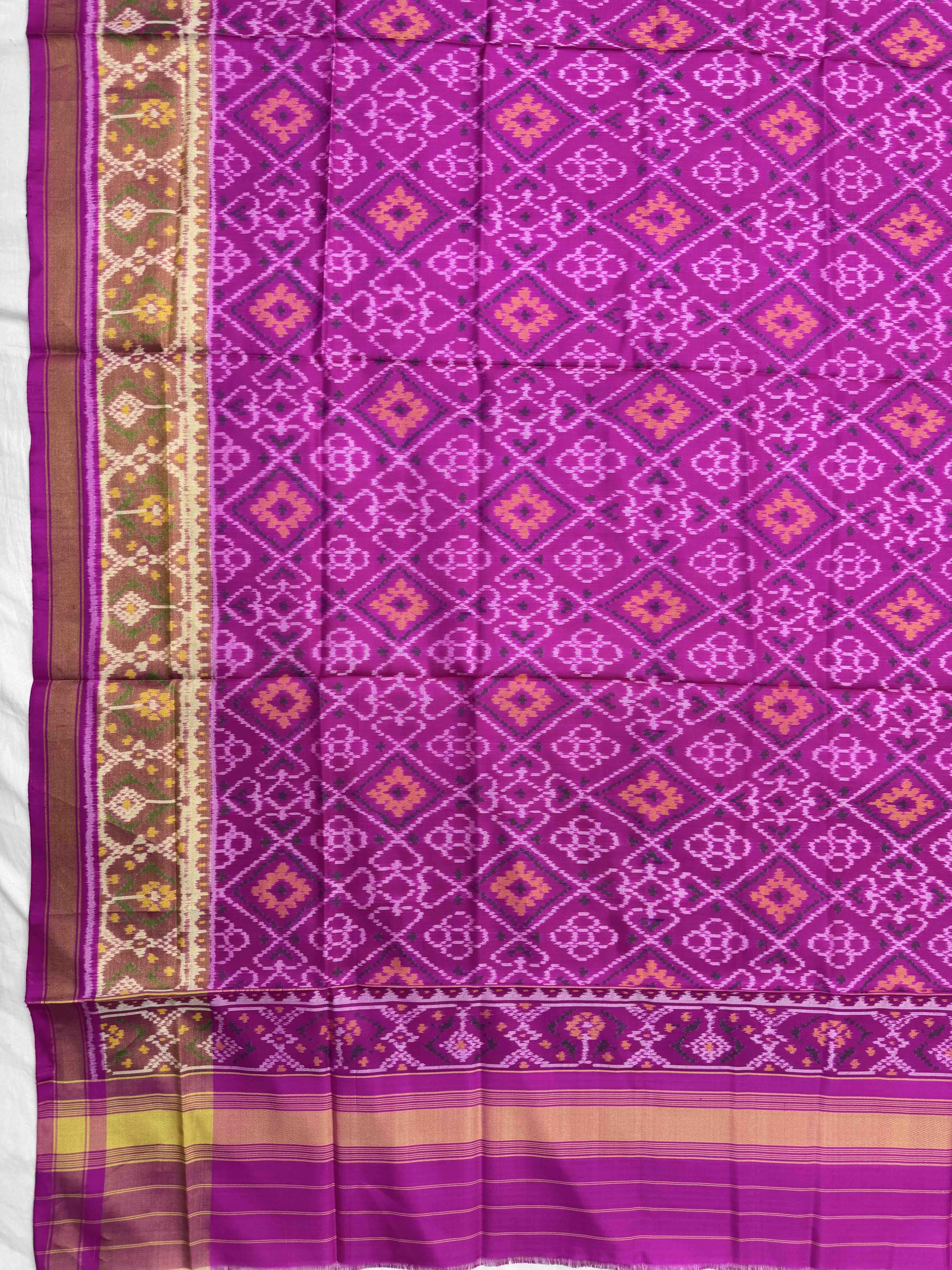 Pink Panchanda Patola Dupatta