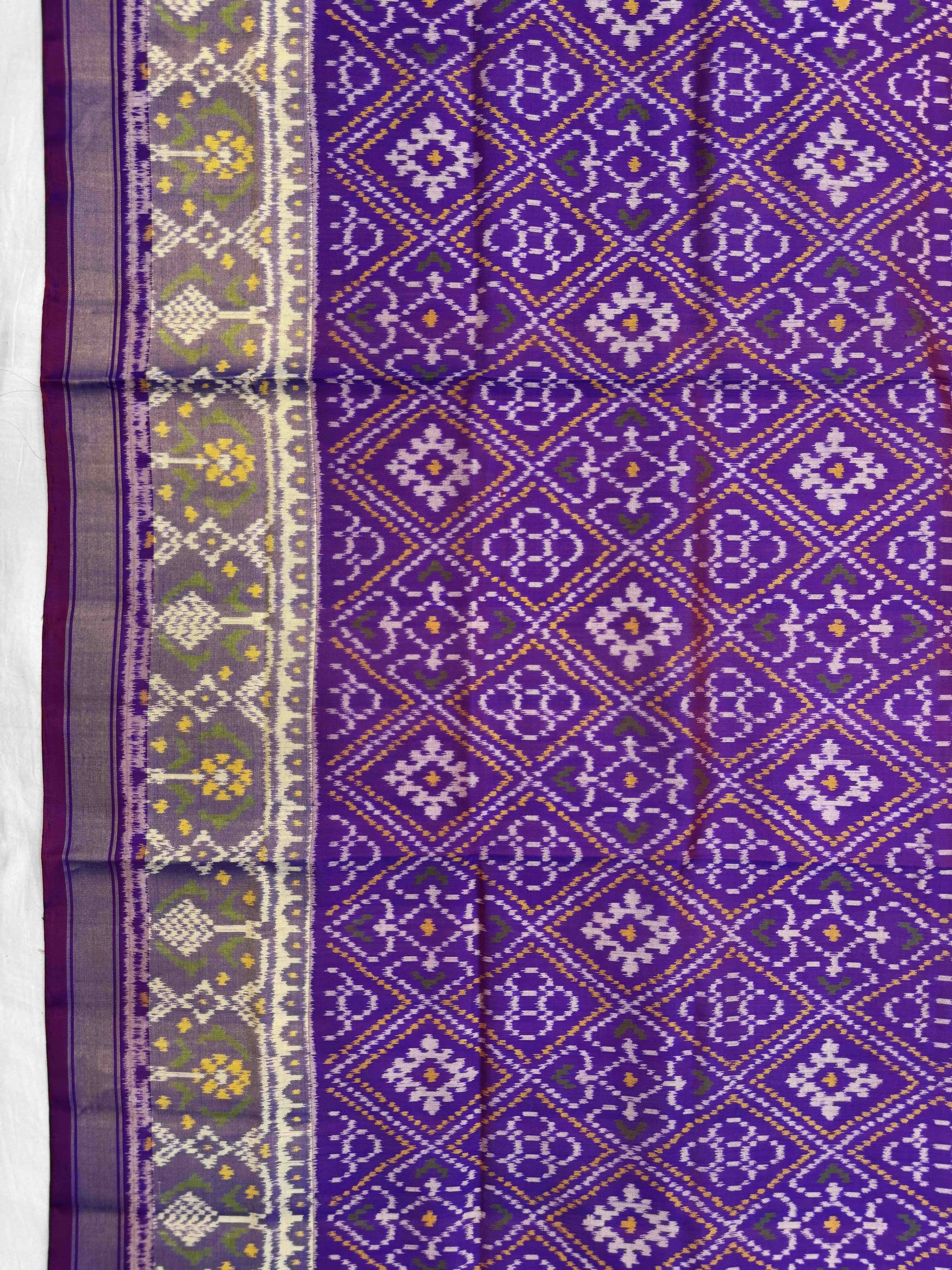Purple Panchanda Patola Dupatta