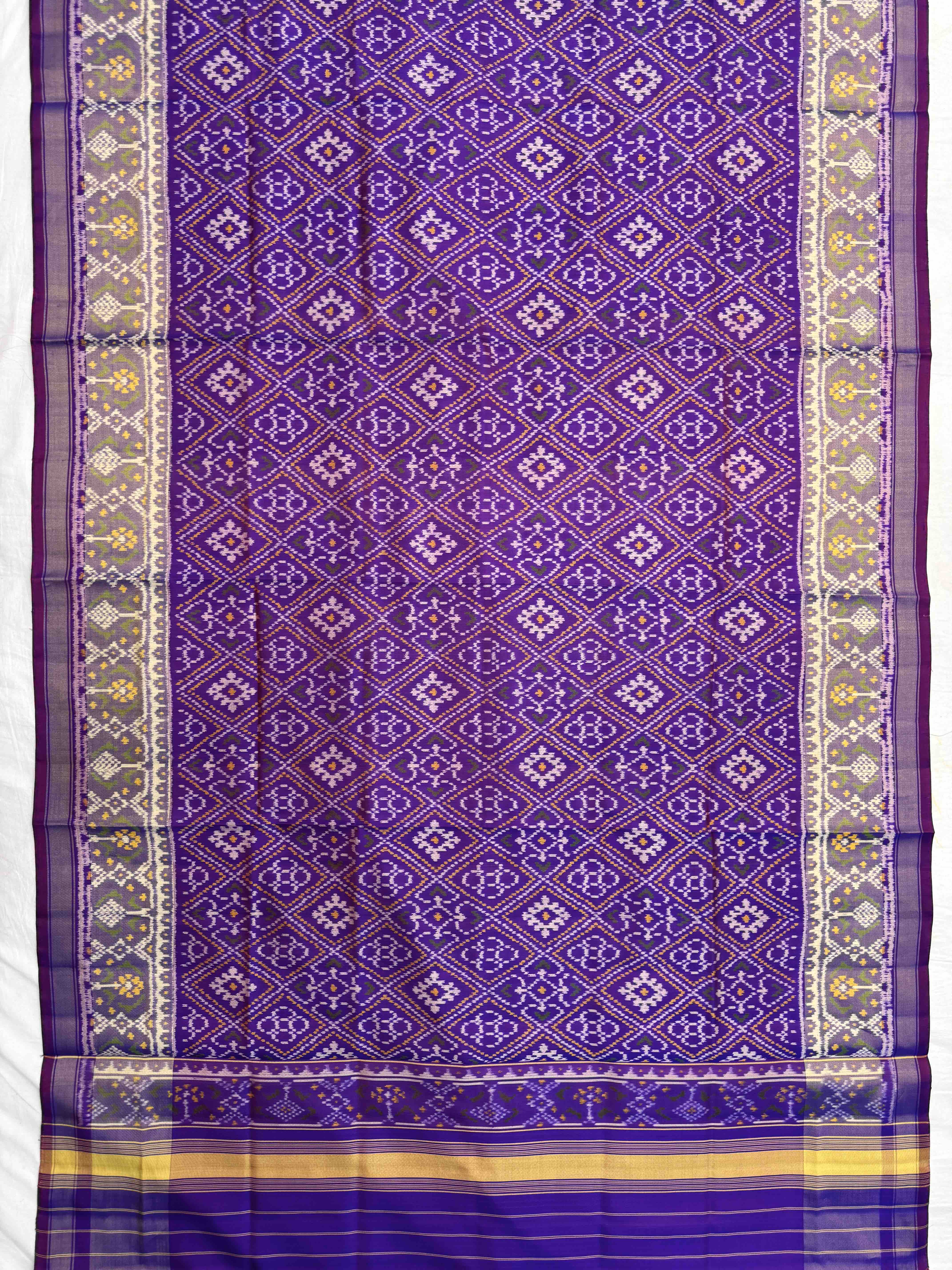 Purple Panchanda Patola Dupatta