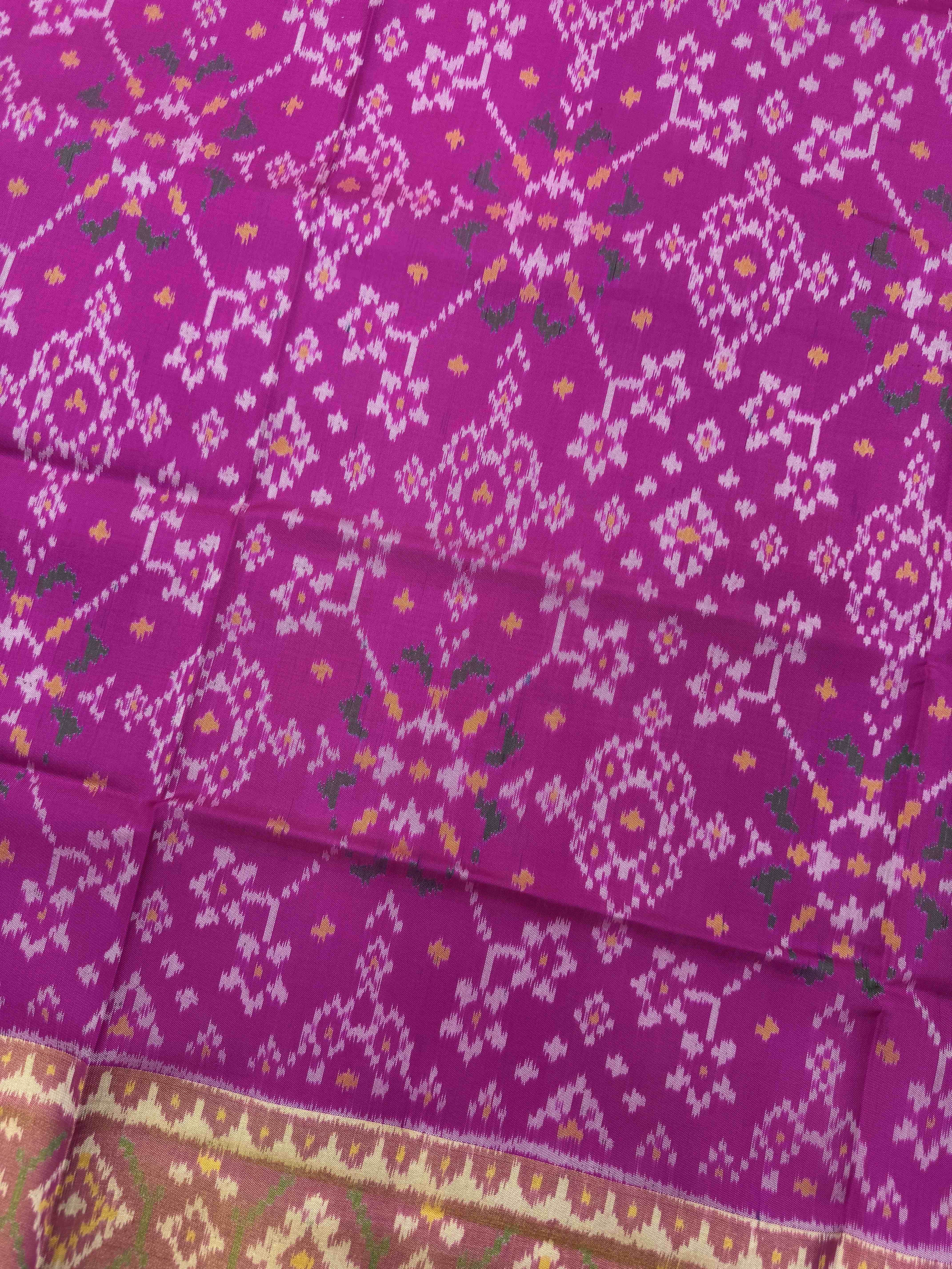 Pink Navratan Patola Dupatta