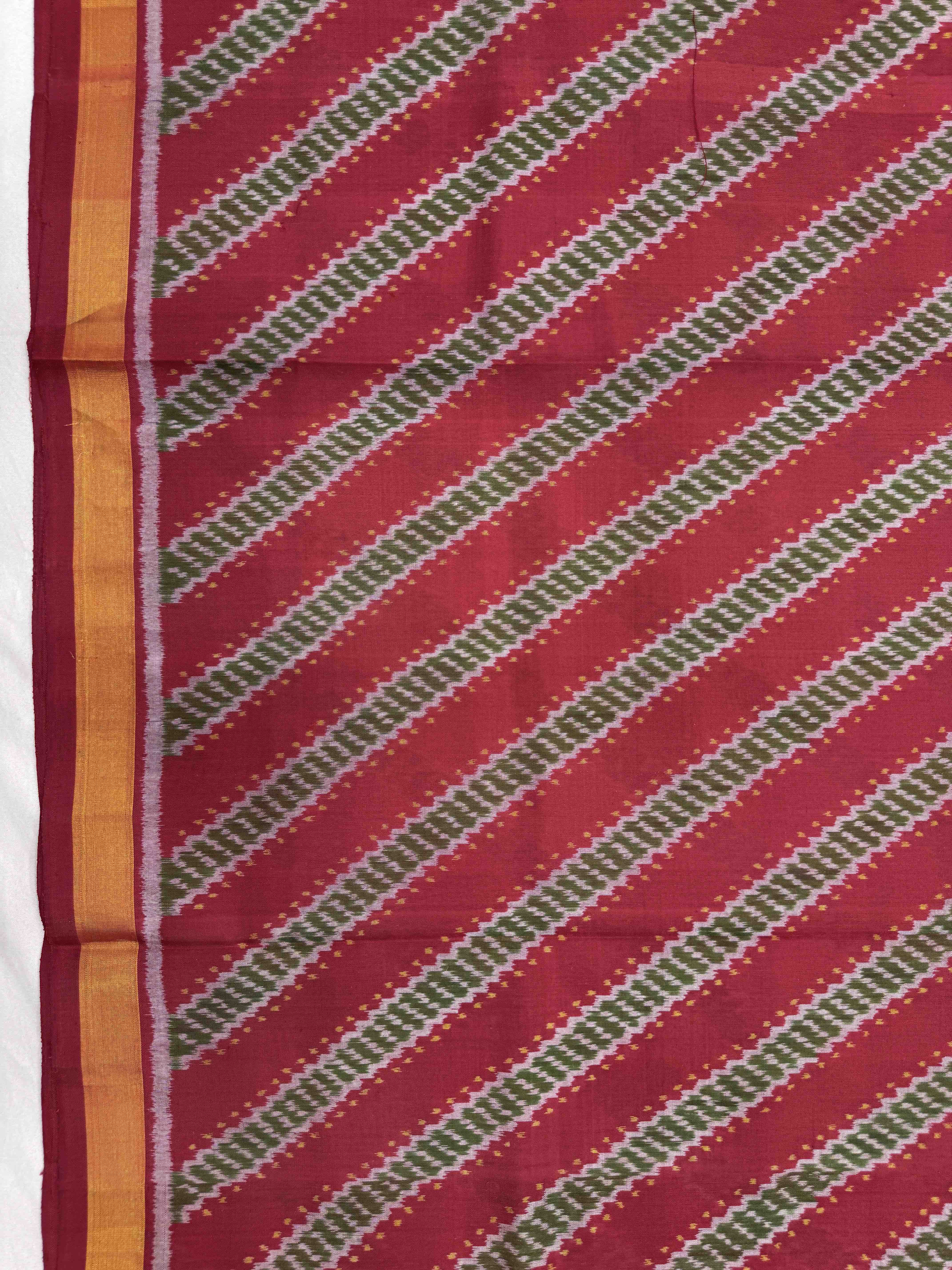 Red Leheriya Patola Saree