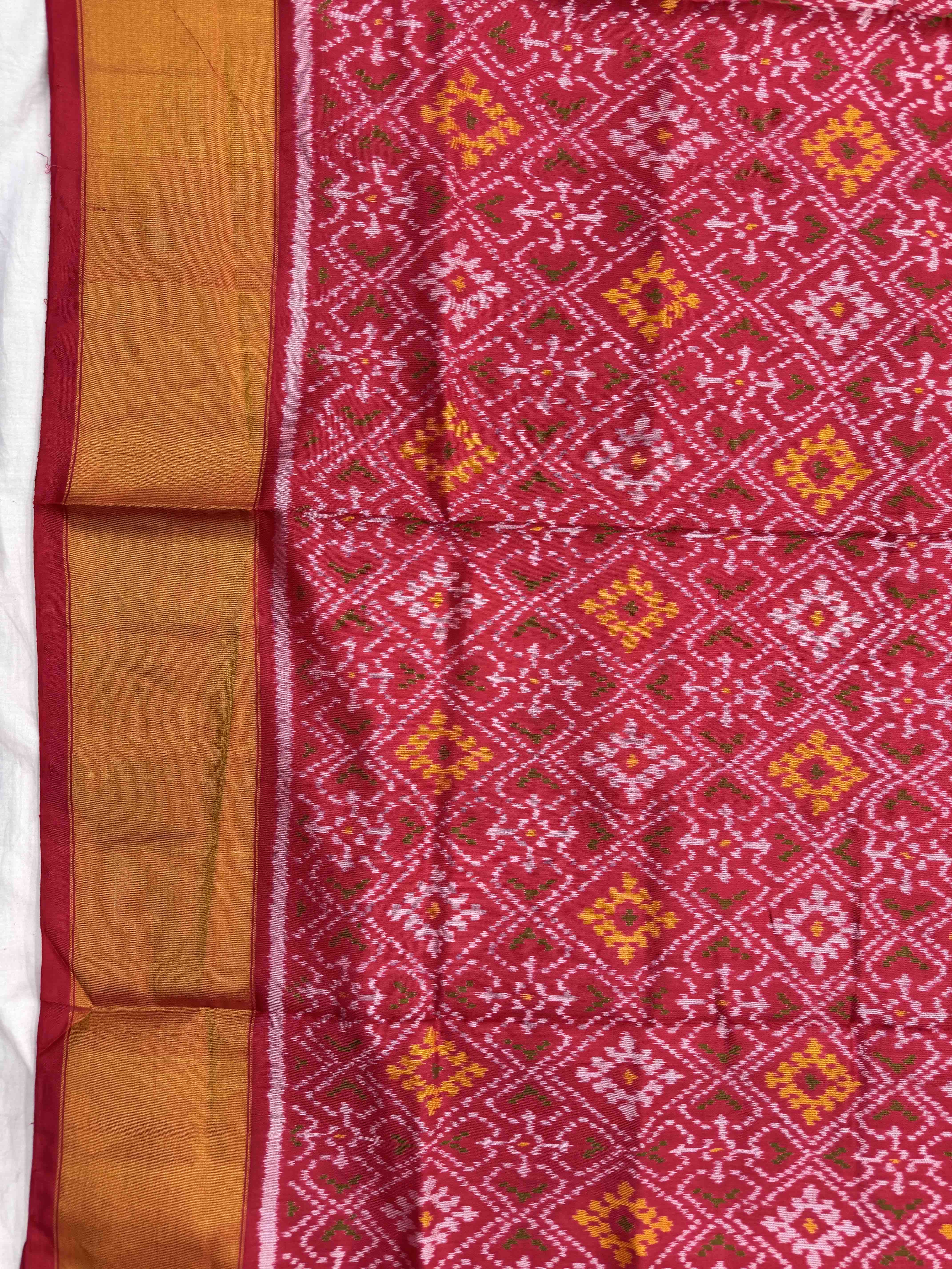Red Panchanda Rajkot Patola Saree