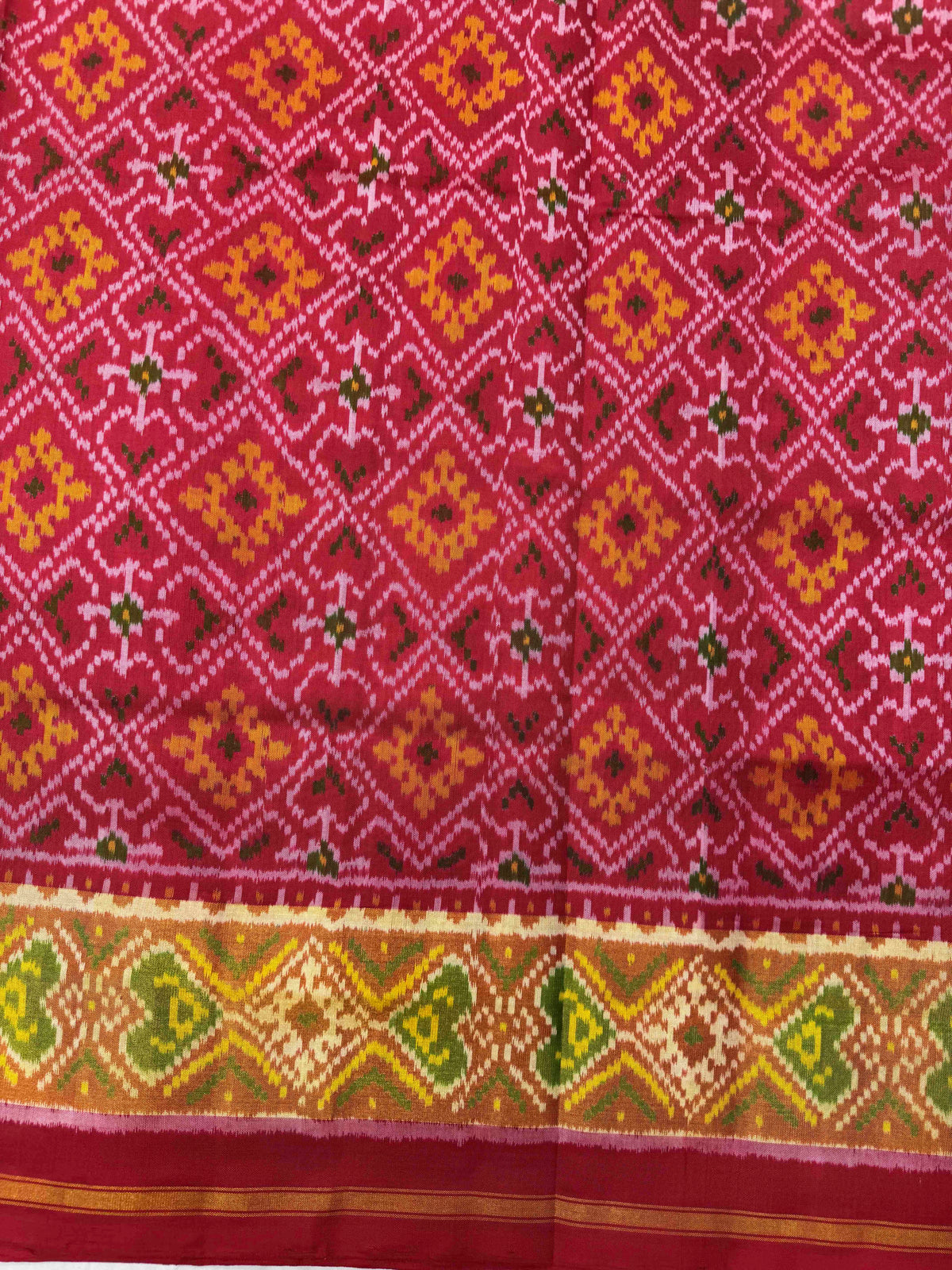 Red Panchanda Rajkot Patola Saree