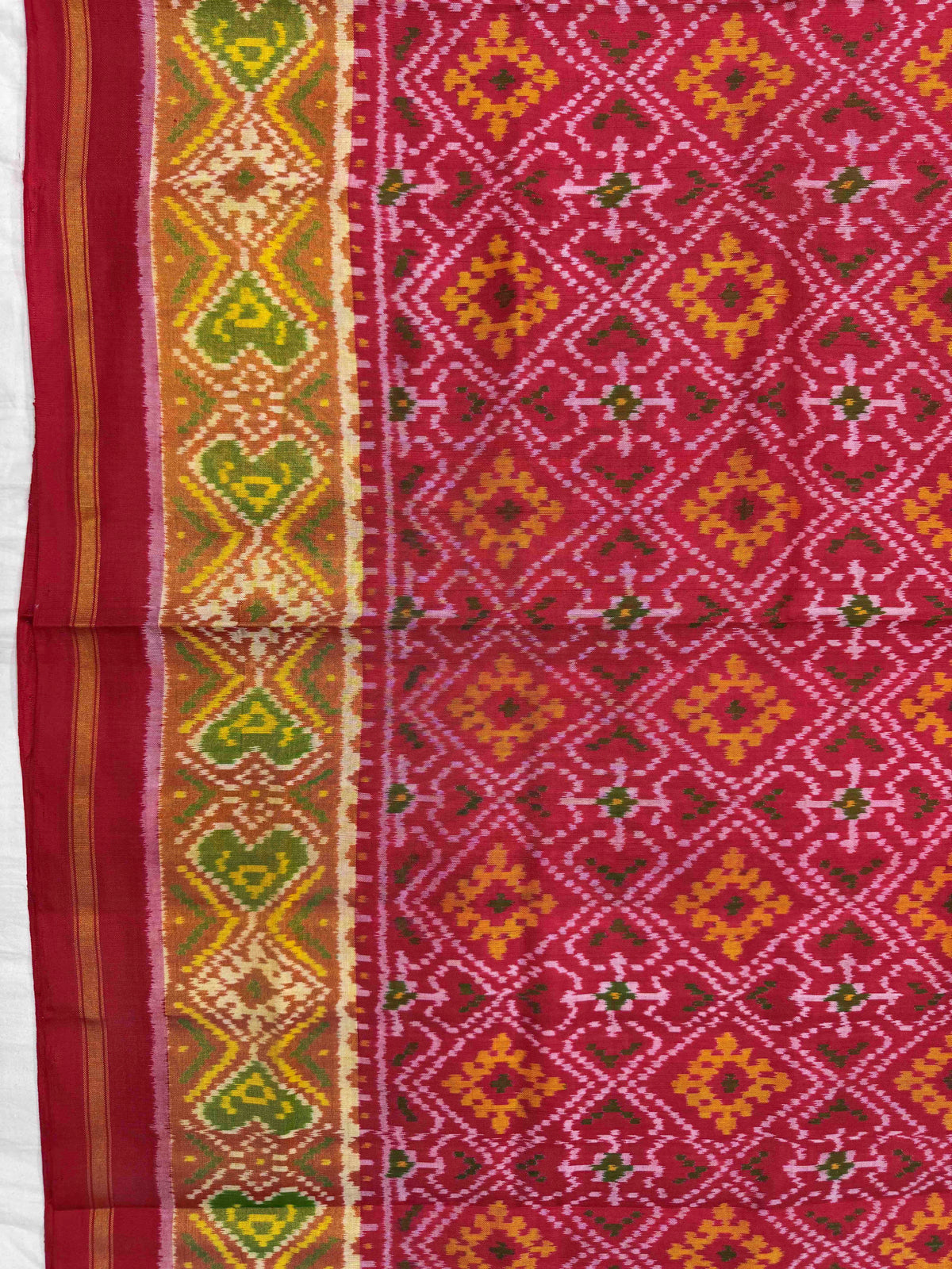Red Panchanda Rajkot Patola Saree