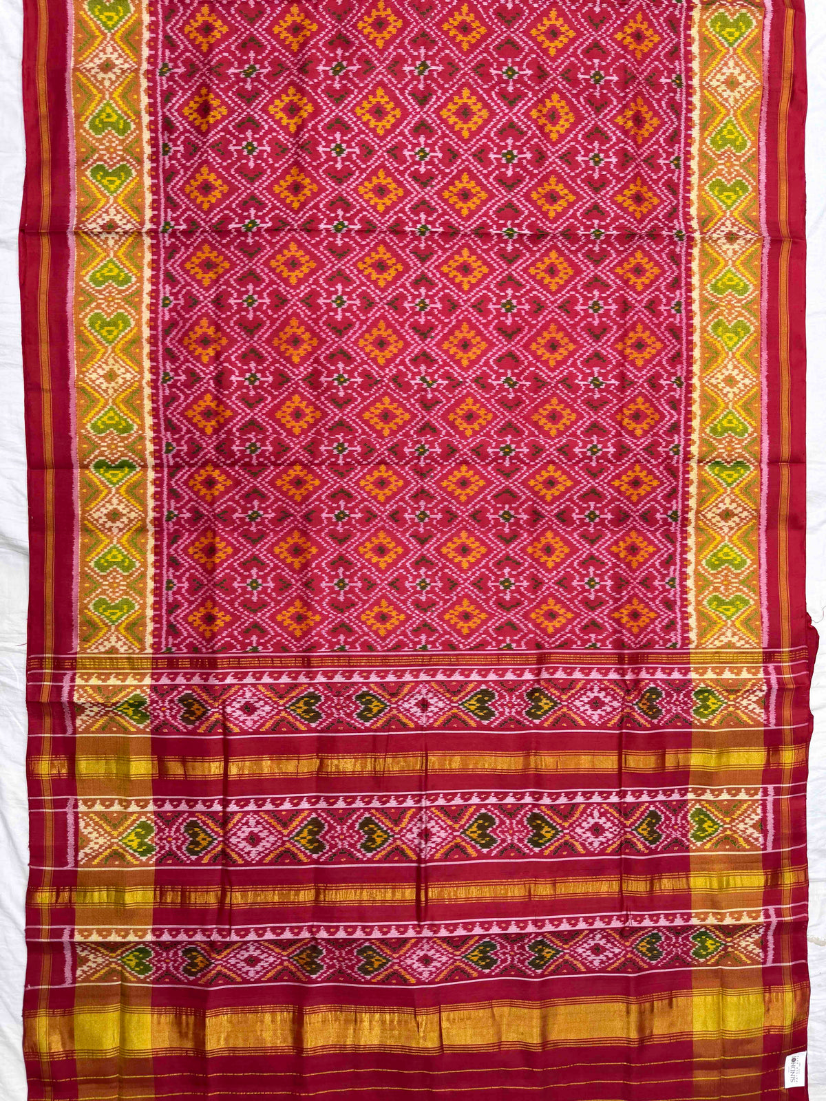 Red Panchanda Rajkot Patola Saree