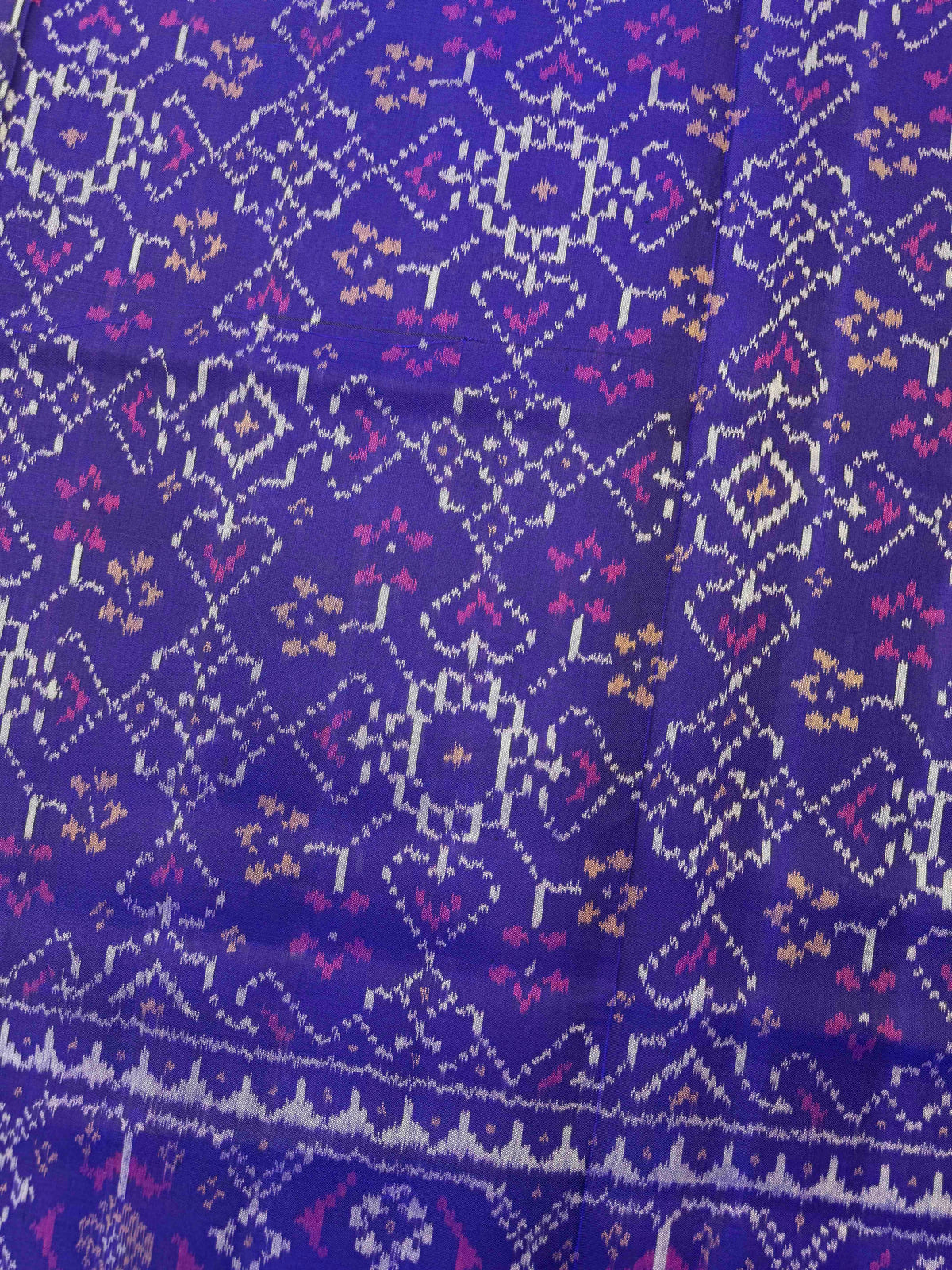 Purlish Blue Navratan Rajkot Patola Saree