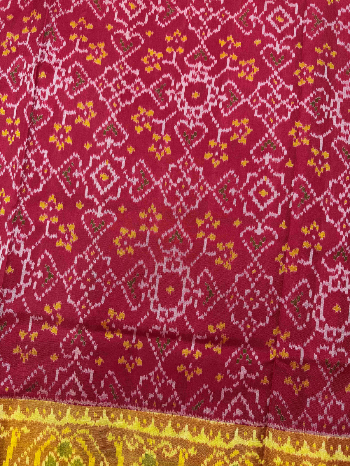 Red Navratan Rajkot Patola Saree