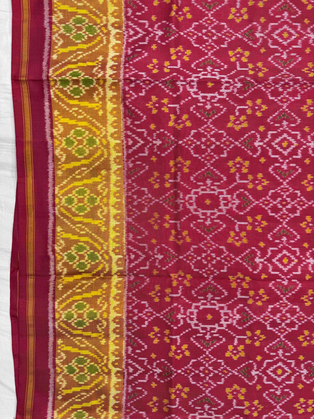 Red Navratan Rajkot Patola Saree