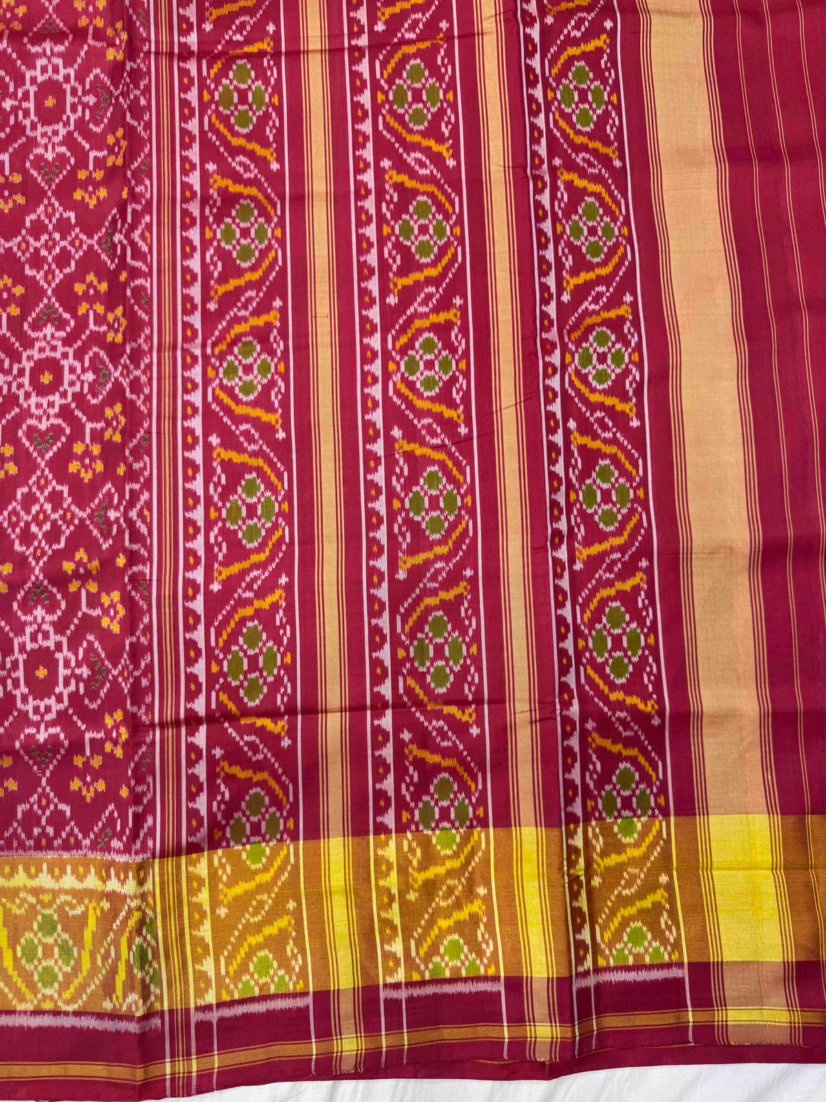 Red Navratan Rajkot Patola Saree