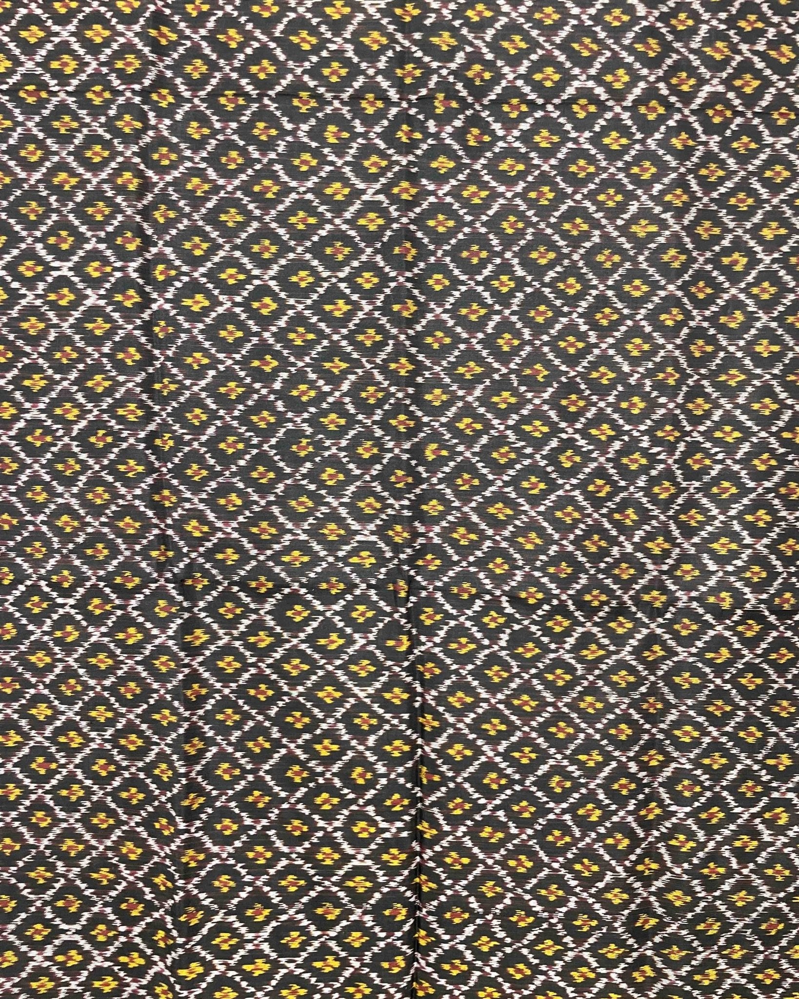 Black Booty Designer Patola Dupatta - SindhoiPatolaArt