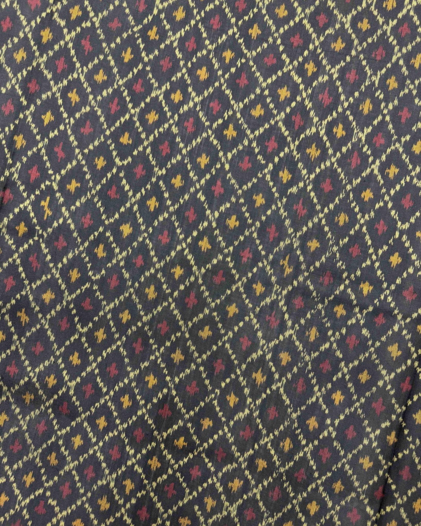 Black Dariya Bhatt Patola Saree - SindhoiPatolaArt