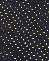 Black Gajji Silk Bandhani Saree - SindhoiPatolaArt