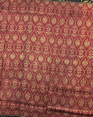 Black & Red Daram Bhatt Patola Saree - SindhoiPatolaArt