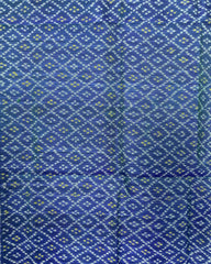 Blue Booty Patola Stole - SindhoiPatolaArt