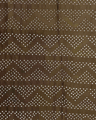 Blue & Brown Bandhani Patola Dupatta - SindhoiPatolaArt