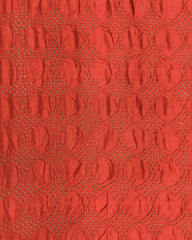Blue & Orange Bandhani Patola Dupatta - SindhoiPatolaArt