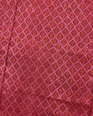 Blue & Pink Booty Design Patola Saree - SindhoiPatolaArt