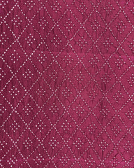 Blue & Wine Bandhani Patola Dupatta - SindhoiPatolaArt