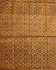 Copper Booty Design Patola Dupatta - SindhoiPatolaArt