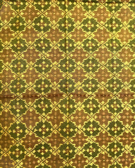 Golden Buttonful Design Patola Dupatta - SindhoiPatolaArt