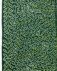 Green Gajji Bandhani Dupatta - SindhoiPatolaArt