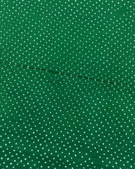 Green Habotai Bandhani Saree - SindhoiPatolaArt