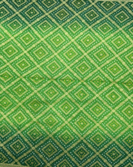 Green Shaded Georgette Bandhani Saree - SindhoiPatolaArt