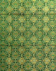 Green Solsitara Design Patola Dupatta - SindhoiPatolaArt