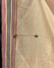 Light Biscuit Coloured Fine Cotton Dupatta - SindhoiPatolaArt